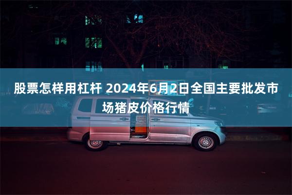 股票怎样用杠杆 2024年6月2日全国主要批发市场猪皮价格行情