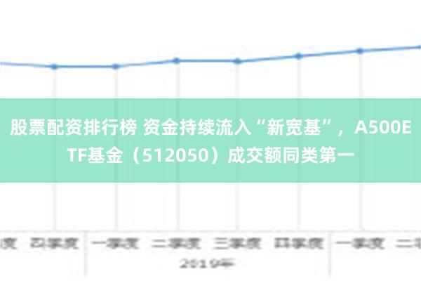 股票配资排行榜 资金持续流入“新宽基”，A500ETF基金（